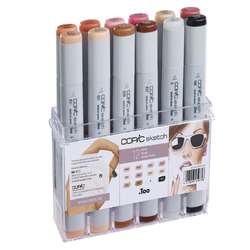 COPIC® | sketch marker — 12-case Portrait