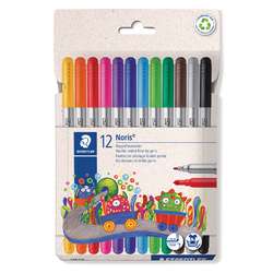 STAEDTLER® | Noris® viltstift ○ dubbelzijdig —12-set