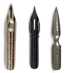 Brause | WRITING kroontjes — 3-set Copperplate & Script