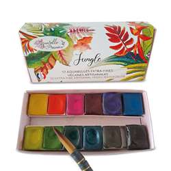 Aquarelle de Provence® | Extra-fijne aquarelverf — 12-set Jungle