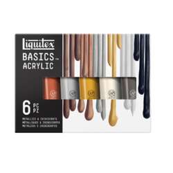 Liquitex® | BASICS™ acrylverf ○ 118 ml — 6-sets