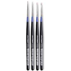 da Vinci | MICRO-COLINEO 172 detailpenseel ○ 4-set 4272 — synthetisch haar