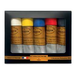 CHARVIN | EXTRA-FINE olieverf — 5-set Nuances Primaires