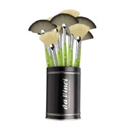 da Vinci | FIT Synthetic 471 + Fit Synthetic Bristle 479 ○ 20-set 4815 — synthetisch haar