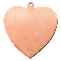 ABIG | Koperen hanger ○ voor emaille — hartje
