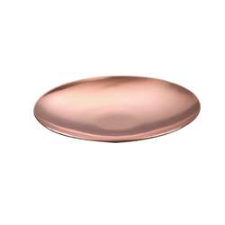 ABIG | Koperen schaaltje ○ voor emaille — rond & plat