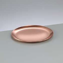 ABIG | Koperen onderzetter ○ voor emaille — rond & plat