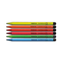 KOH-I-NOOR | PROGRESSO FLUORESCENT 8740 school-kleurstift ○ houtloos — 6-set