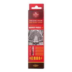 KOH-I-NOOR | Grafietpotlood 1500 — 6-set Gradation HB - 8B