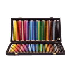 KOH-I-NOOR | POLYCOLOR 3800 kleurpotlood + MONDELUZ 3720 aquarelpotlood — 72 + 4-kist