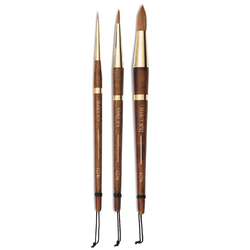 ISABEY | Syrus aquarelpenselen ○ 3-set n° 2 — gemengd haar