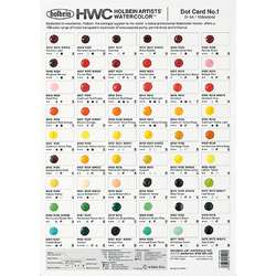 HOLBEIN | HWC ARTISTS' WATERCOLOR™ aquarelverf — 108-dotcard