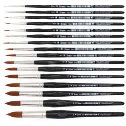 lineo | ERGO MEDIUM 1865 aquarelpenseel ○ rond — synthetisch haar