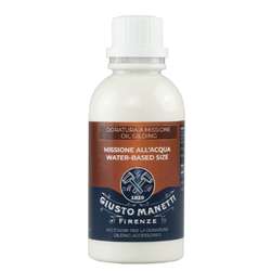 GIUSTO MANETTI | WATER-BASED SIZE acrylmixtion — olievergulding
