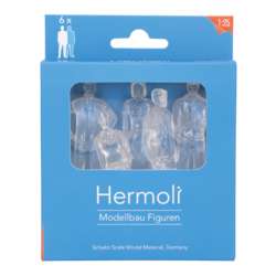 HERMOLI | Miniatuur figuren ○ staand ○ 1:25 — 6-set
