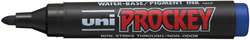 UNI-BALL Prockey Permanent Marker, ronde punt, blaiw