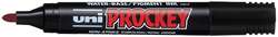 UNI-BALL Prockey Permanent Marker, ronde punt, bruin