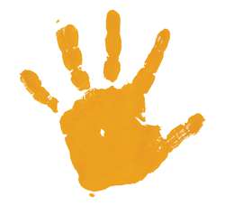 GERSTAECKER Vingerverf, 750 ml per flacon, oranje