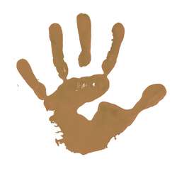 GERSTAECKER Vingerverf, 750 ml per flacon, bruin