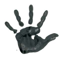 GERSTAECKER Vingerverf, 750 ml per flacon, zwart