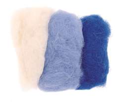 GLOREX | schapenwol mixpaket, 3 x 10 gr
