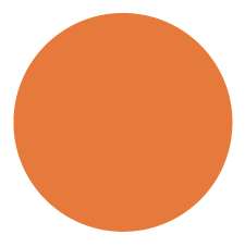 parelglans oranje