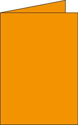 Clairefontaine Pollen papeteriecollection dubbele kaarten, C6, dubbele kaarten 25 stuks, Clementine