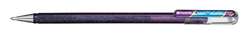 PENTEL® | Hybrid K 110 Dual Metallic gel inktroller, Violet + metallic blauw