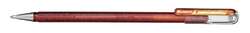PENTEL® | Hybrid K 110 Dual Metallic gel inktroller, Oranje + metallic geel