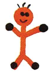 Edding 4600 textile pen, oranje