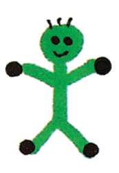 Edding 4600 textile pen, groen