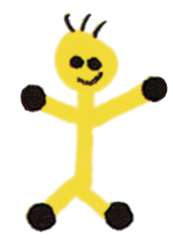 Edding 4600 textile pen, neon geel