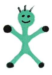 Edding 4600 textile pen, bleekgroen