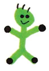 Edding 4600 textile pen, lichtgroen