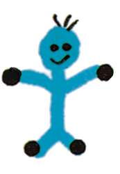 Edding 4600 textile pen, lichtblauw