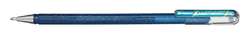 PENTEL® | Hybrid K 110 Dual Metallic gel inktroller, Blauw + metallic groen