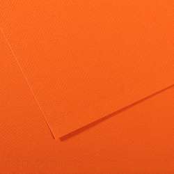 CANSON® Mi-Teintes® gekleurd tekenpapier, vel 50 x 65cm (min.5 vel), Roodoranje 453