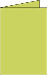 Clairefontaine Pollen papeteriecollection dubbele kaarten, C6, dubbele kaarten 25 stuks, Knoppengroen