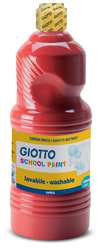 GIOTTO School Paint temperaverf, 1 liter, scharlakenrood