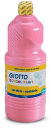 GIOTTO School Paint temperaverf, 1 liter, rose