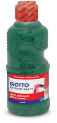 GIOTTO temperaverf Glitter, 250 ml, Frans groen