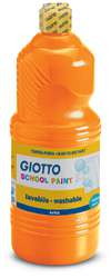 GIOTTO School Paint temperaverf, 1 liter, oranje