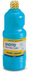GIOTTO School Paint temperaverf, 1 liter, cyaan