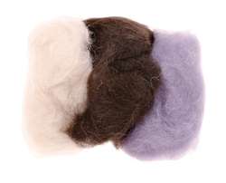 GLOREX | schapenwol mixpaket, 3 x 10 gr