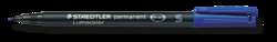 STAEDTLER® | Lumocolor® permanent pen 313, S=superfijn, 0,4 mm, Blauw