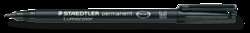 STAEDTLER® | Lumocolor® permanent pen 317 universele stift, Medium, 1 mm, Zwart