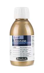 Schmincke | Acryl Bronze — voor acrylverf, 150 ml, Rich pale gold