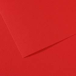 CANSON® Mi-Teintes® gekleurd tekenpapier, vel 50 x 65cm (min.5 vel), Fel Rood 505