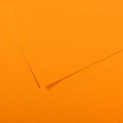 CANSON® Mi-Teintes® gekleurd tekenpapier, vel 50 x 65cm (min.5 vel), Geeloranje 553