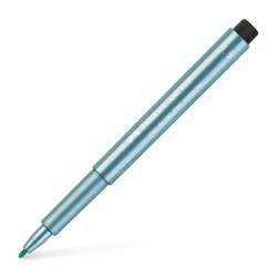 FABER-CASTELL PITT® artist pen Metallic, los, blauw metallic